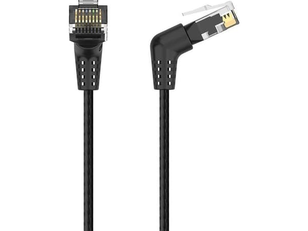 Vention network cable, Ethernet RJ45, Cat.6, UTP, 1m (black)