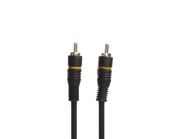 Sinox Composite Video kable. 10m. Sort