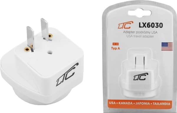 LTC TRAVEL ADAPTER TRANSIT PL EU - USA