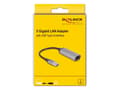 Pikkukuva 2 / 3: DeLOCK 81571, USB Type-A, RJ-45, 0,15 m, antrasiittipunainen