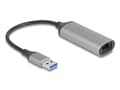 Pikkukuva 1 / 3: DeLOCK 81571, USB Type-A, RJ-45, 0,15 m, antrasiittipunainen