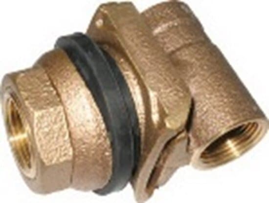Water well adapter 1"