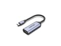 Miniatyrbild 1 av 5: UNITEK V1416B, 0,15 m, USB Typ-C, HDMI, Hankontakt, Honkontakt, Rak