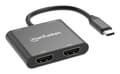 Miniatyrbild 4 av 5: Manhattan 154321, 0,15 m, USB Type-C, 2 x HDMI, Hankoppling, Honkoppling, Rak