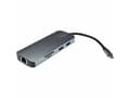Miniatyrbild 2 av 4: Inter-Tech Adapteris Argus H-428 7in1, USB C, HDMI 4K, PD 100W
