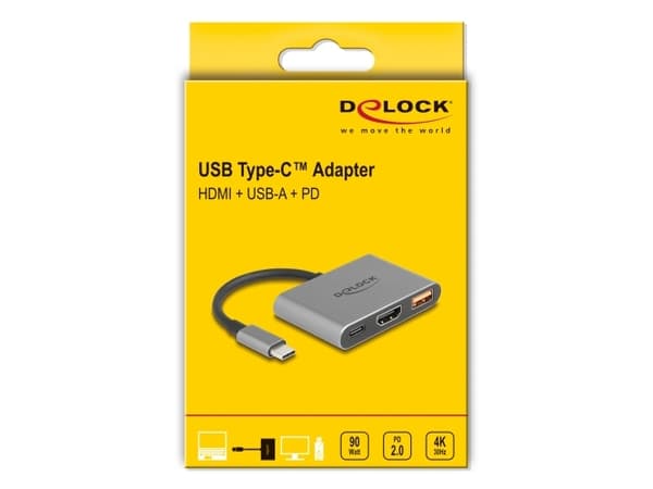 Delock - Telakointiasema - HDMI