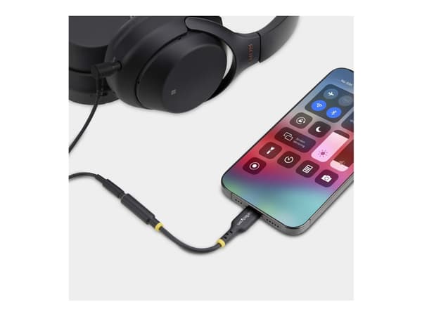 StarTech.com USB-C Audio Adapter to 3.5mm TRRS Jack, Headphone Aux Dongle - USB-C til hodetelefons-jakkadapter - 24 pin USB-C hann til 4-polsminijakk
