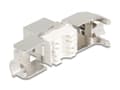 Miniatyrbild 2 av 2: Delock Keystone-modul RJ45 hona till LSA Cat.8.1 STP med metallspärr utan verktyg