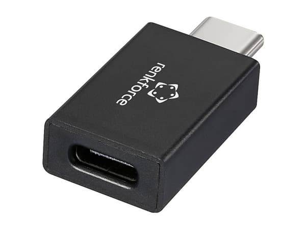 Renkforce RF-6615900, USB-C, USB-C, Sort