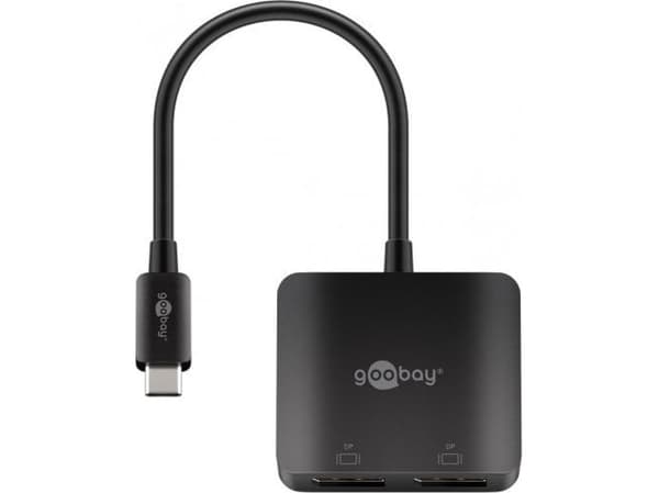 USB-C™-adapter til 2x DisplayPort