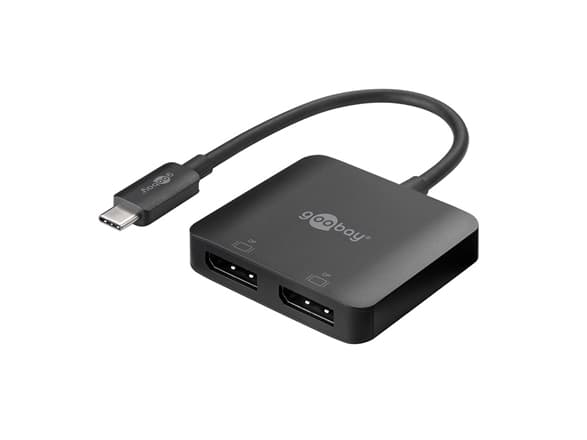 USB-C™-adapter til 2x DisplayPort