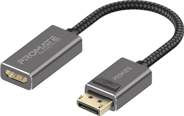 Promate MediaLink-DP Adapter DisplayPort to HDMI 4K@60Hz