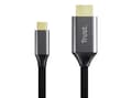 Miniatyrbilde 3 av 3: Video cable Trust Calyx USB-C Male - HDMI Male 2m Ultra HD 4K 8713439256307