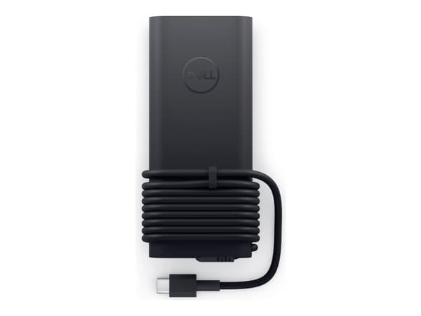 Dell - USB-C strömadapter - Gallium Nitride (GaN), slim - AC 100-240 V - 130 Watt - Storbritannien