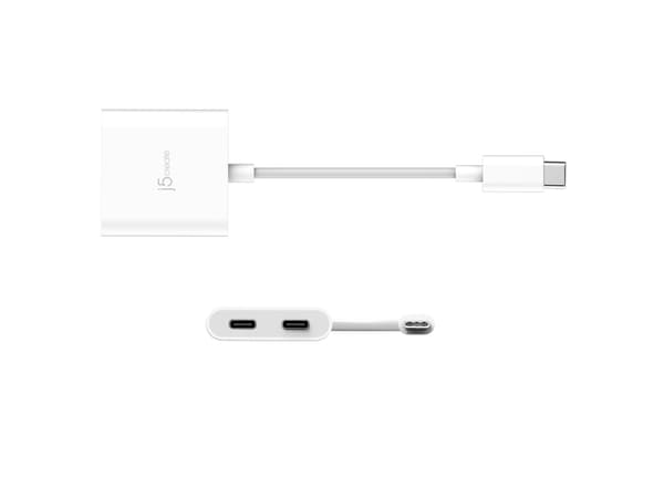 j5create JCA164, 0,1 m, USB Type-C, USB Type-C, Hankjønn, Hunkjønn, Rett