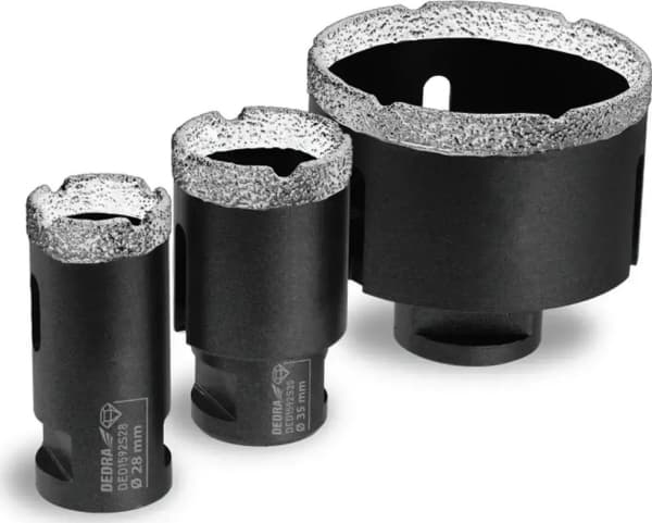 Dedra VB diamantlisser 3 stk. 28,35,68mm