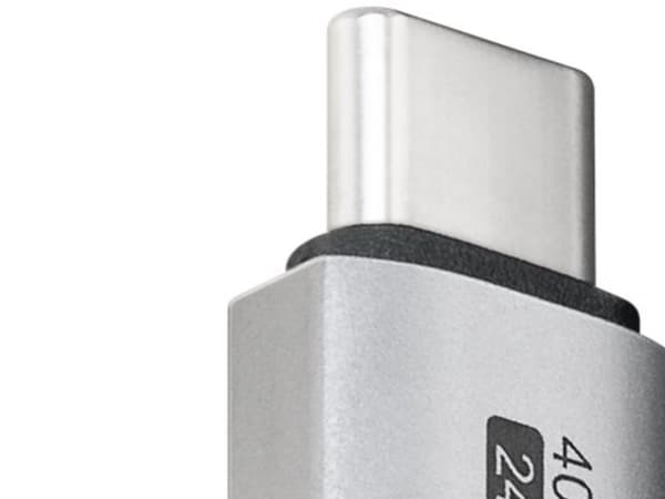 Goobay 74447, USB-C, USB-C, Silver
