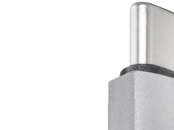 Goobay 74444, USB-C, USB-C, Silver