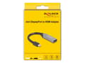 Miniatyrbilde 3 av 3: Delock 64331 - DisplayPort Adapter Mini DP 1.4 Stecker auf HDMI Buchse - Adapter (64331)