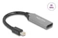 Miniatyrbilde 1 av 3: Delock 64331 - DisplayPort Adapter Mini DP 1.4 Stecker auf HDMI Buchse - Adapter (64331)