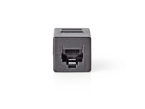 Nedis CCGB89000BK, RJ-45, RJ45 (8P8C) Female, Svart