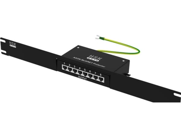 RACK 19 tommers rackadapter 1(enhet) x AXON Poe Multi NETProtector positowany (1011) - OEM W0004 (til W0029, W0044)