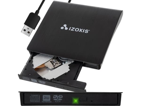 Izoxis extern hårddisk + CD-brännare Izoxis 24351