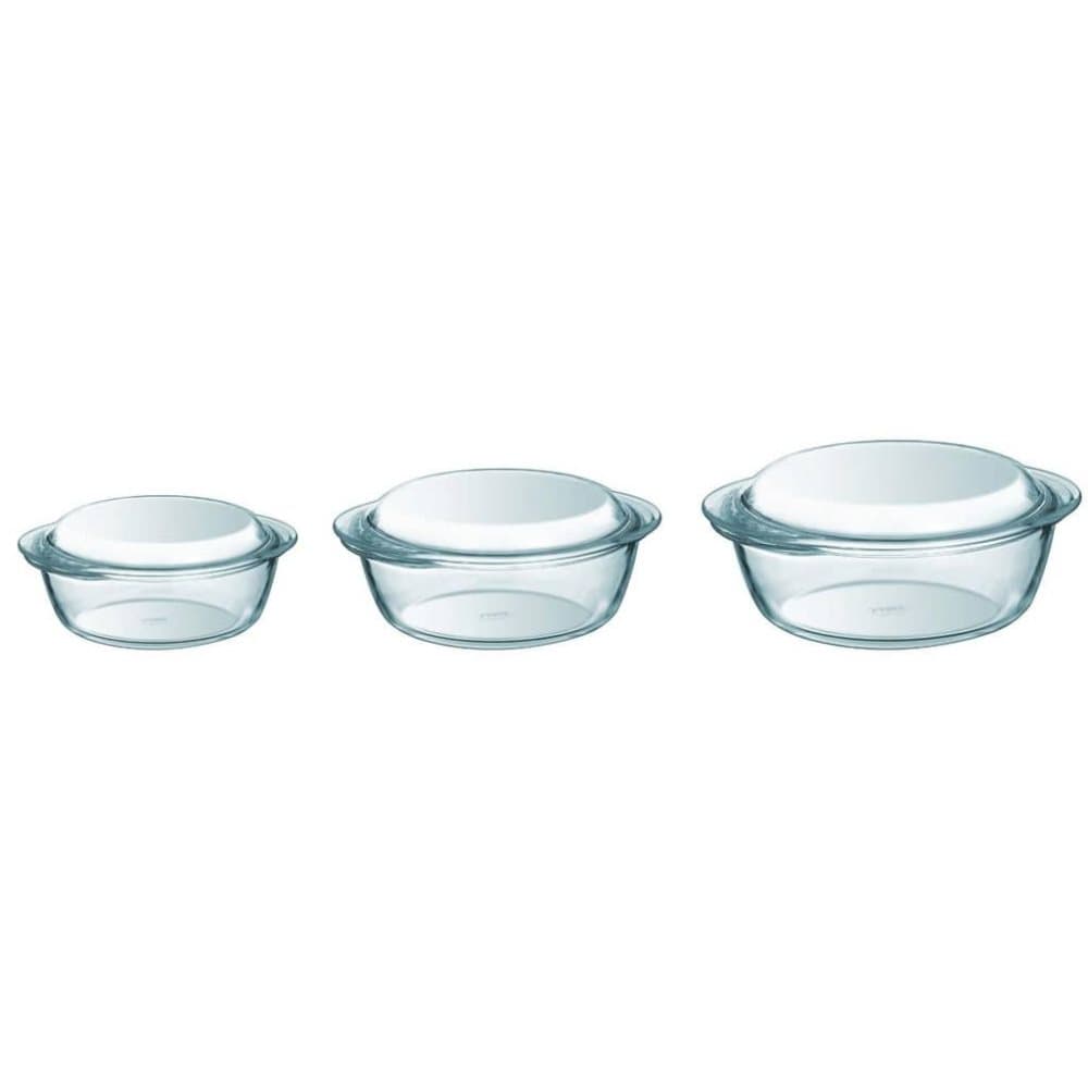 Pyrex ovnfadsæt i 3 dele glas 912S637/6142