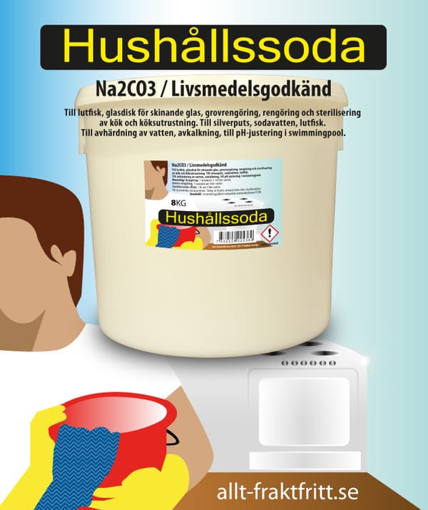 Hushållssoda 8 KG