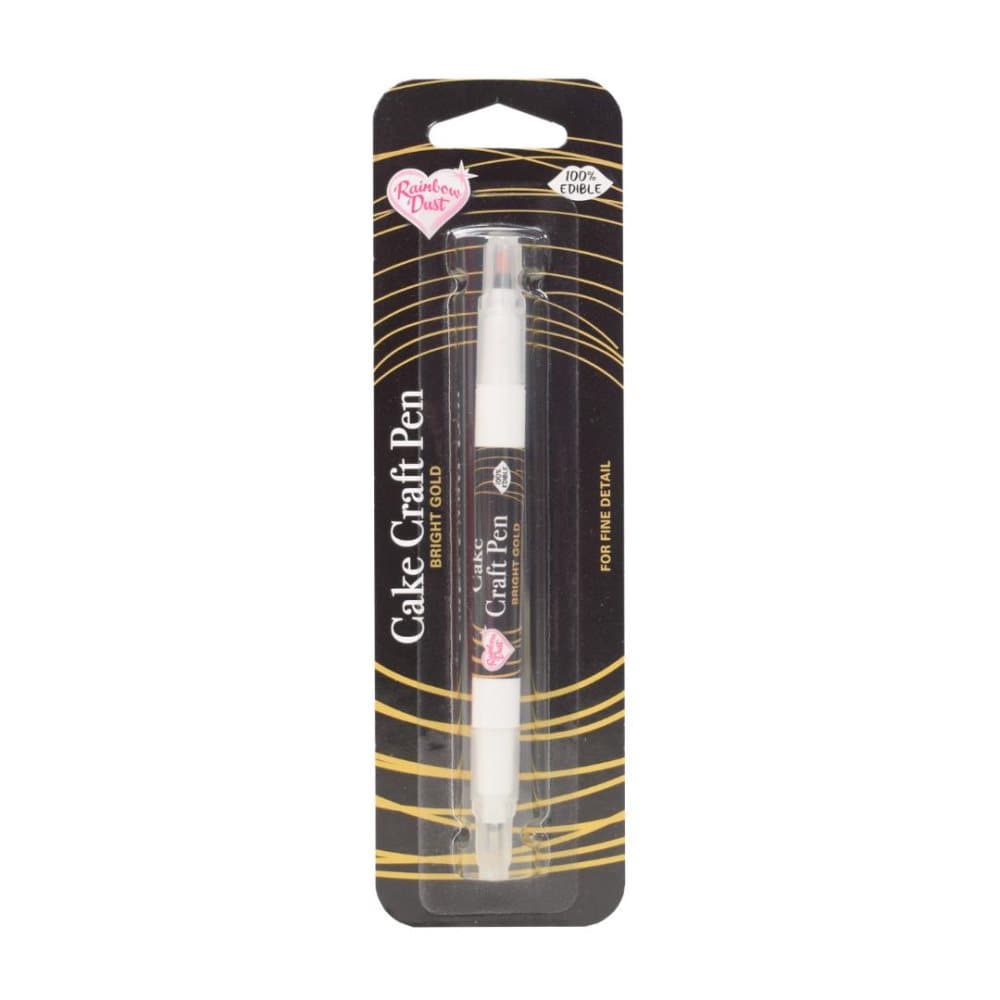 Rainbow Dust Livsmedelspenna, Bright Gold