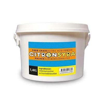 Citronsyra 1,4 kg hink