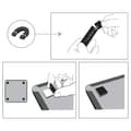 Miniatyrbild 5 av 6: Whiteboard NOBO slimline 28x22cm