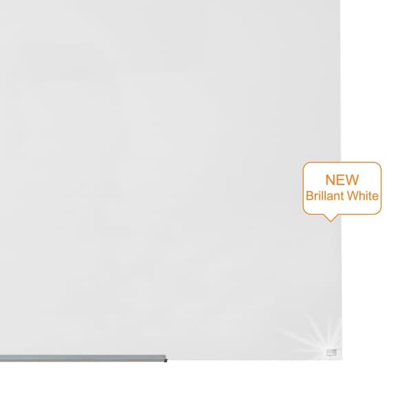Glastavla NOBO 85' Widescreen vit