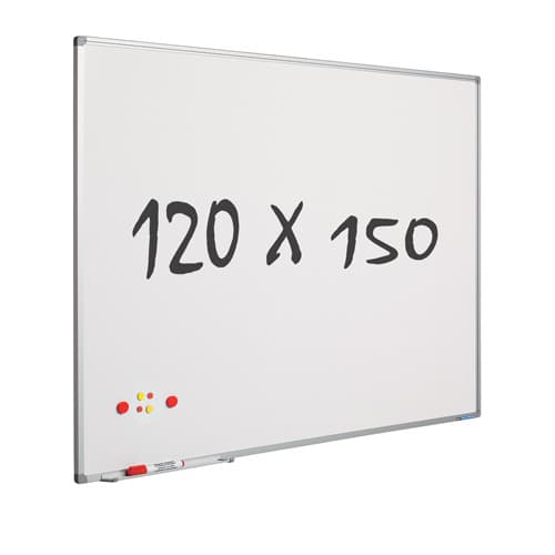 Whiteboard 120x150 cm - Magnetisk