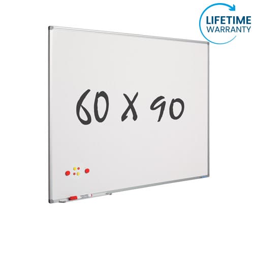 Whiteboard 60x90 cm - Magnetisk / emalje
