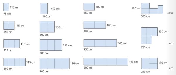 Skin Whiteboard 100x150 cm PRO - Polyester belægning