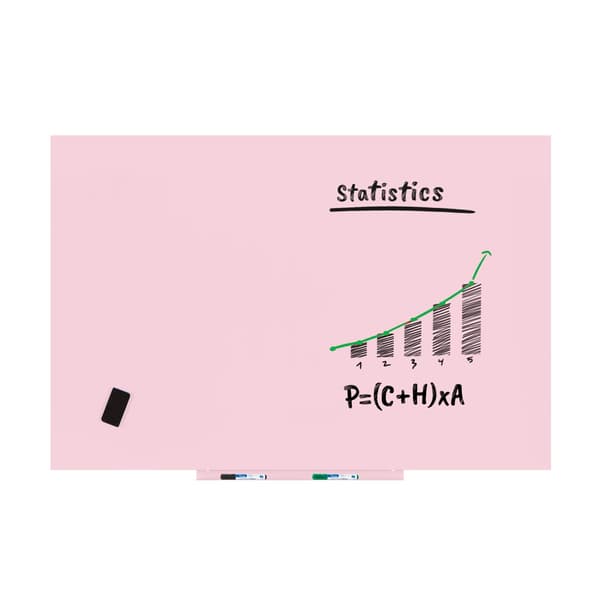 Skin Whiteboard 100x150 cm - Pink
