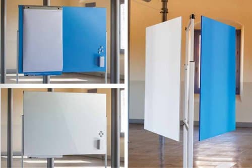 Skin whiteboard kolmijalka - Sopii 2x Skin whiteboardille 100x150 cm