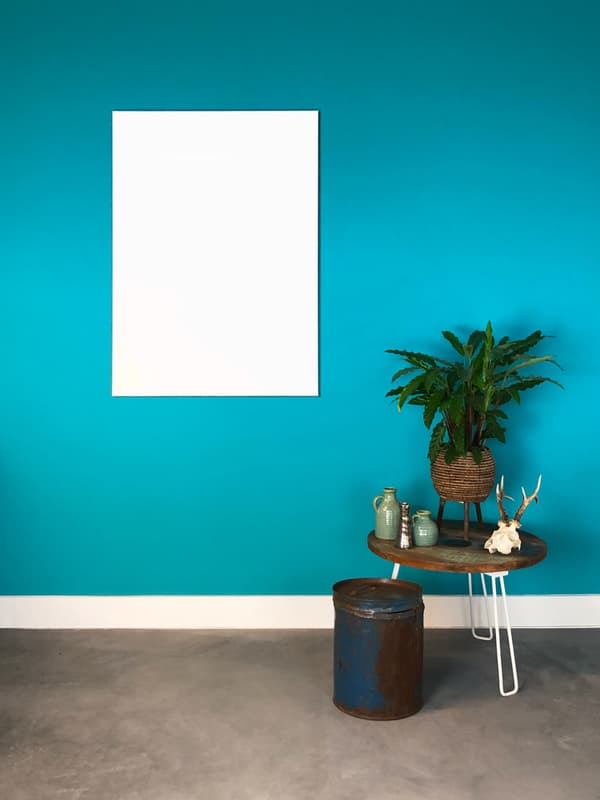 Valkotaulu ilman reunaa - 80x110 cm - Magneettitaulu