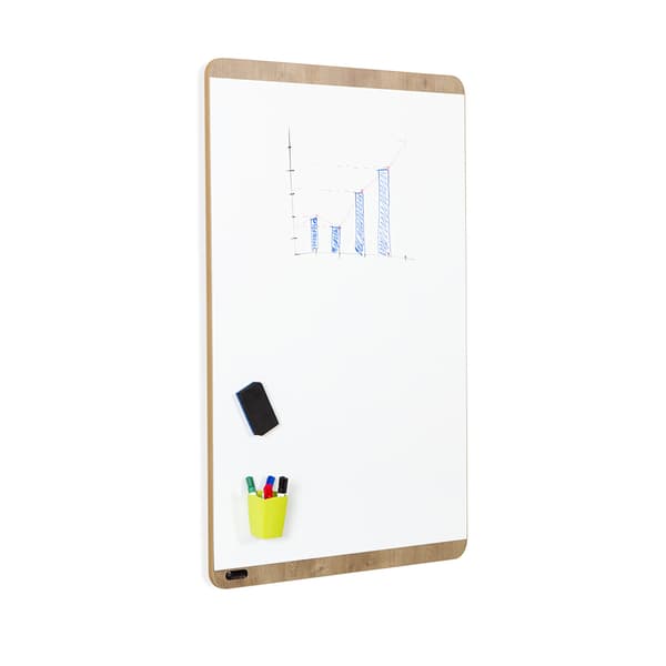 Rocada Natural magnetisk whiteboard - Trædesign - 75 x 115 cm