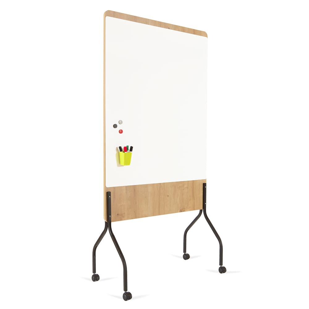 Rocada Natural mobil whiteboard - Magnetisk - 100 x 120 cm