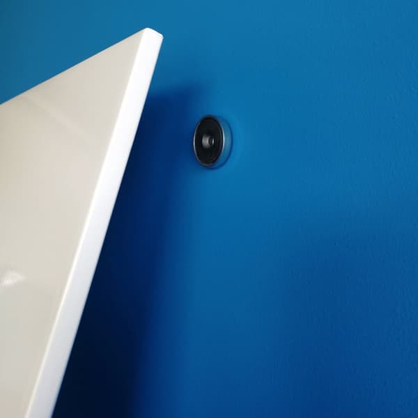 Whiteboard uden kant - Hexagon - 100 cm - Magnettavle