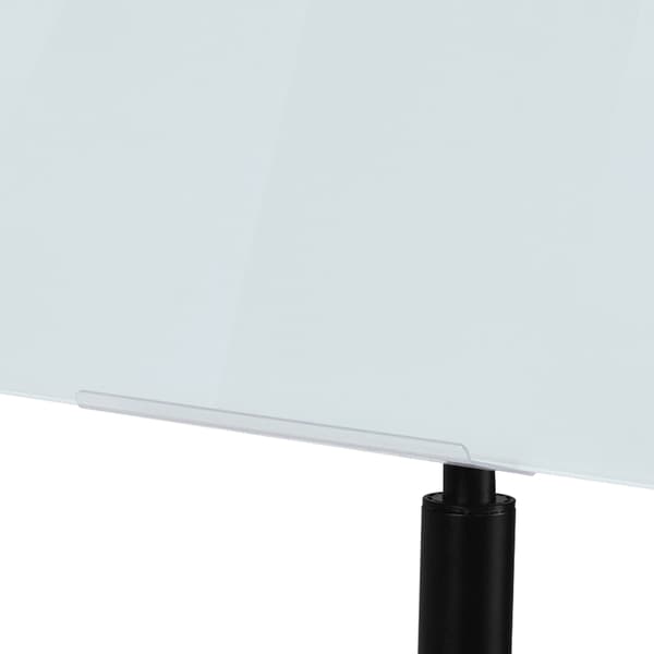 Mobilt flipover i glas - 70x100 cm - Magnetisk
