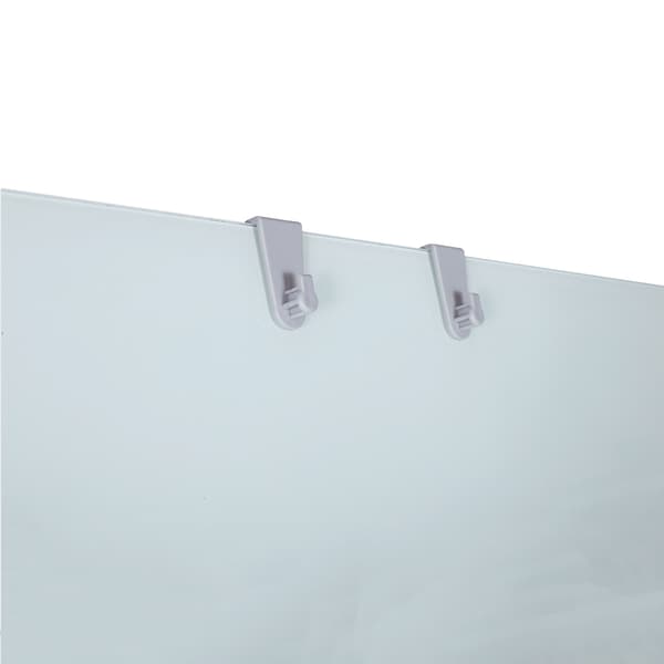 Mobilt flipover i glas - 70x100 cm - Magnetisk