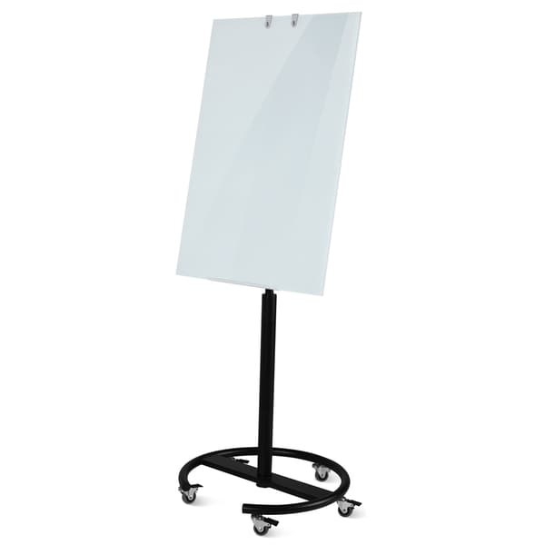 Mobilt flipover i glas - 70x100 cm - Magnetisk