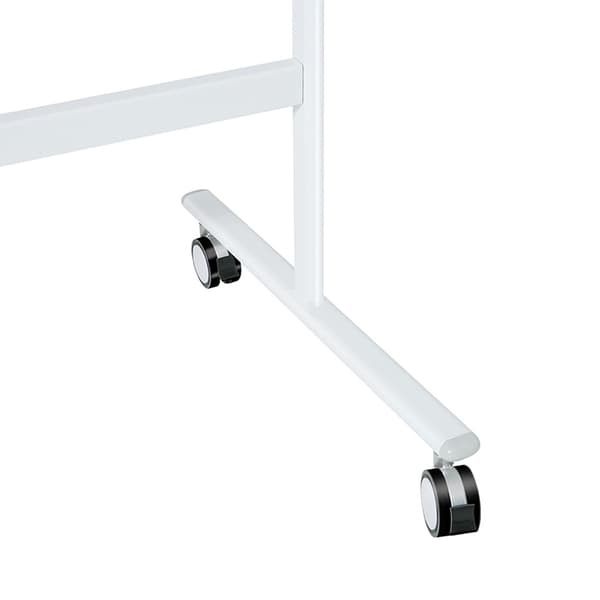 Mobil tavle 100x150 cm - Dobbeltsidet - Hvid