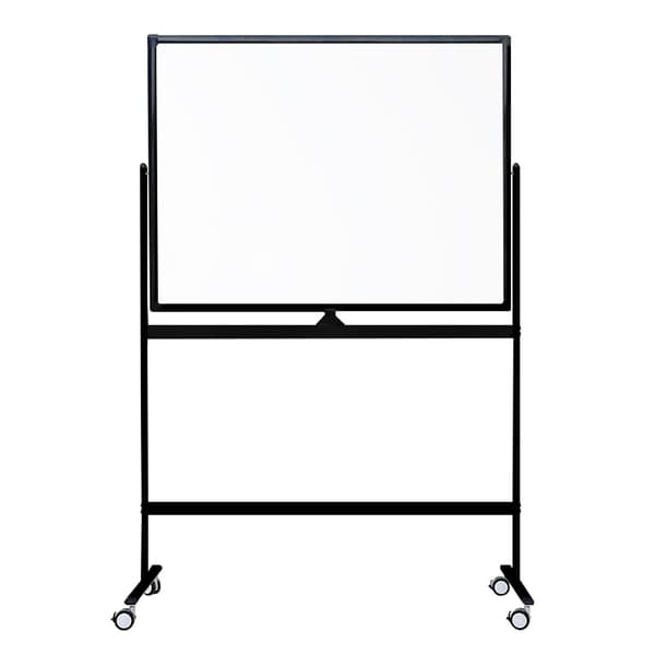 Mobil tavle 90x120 cm - Dobbeltsidet - Sort