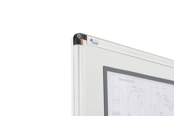 Whiteboard magnetisk - 60x90 cm