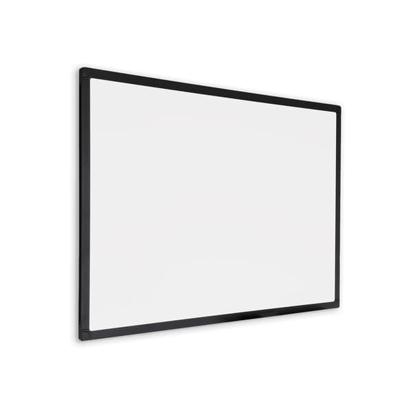 Whiteboard med sort ramme 80x110 cm - Magnetisk