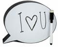 Miniatyrbild 3 av 3: Pratbubbla med 5 x  LED-belysning (lightbox)